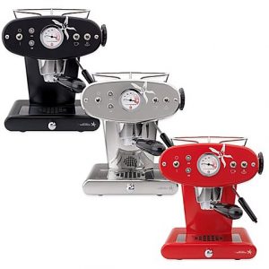 illy x1 iperespresso zwart-rvs-rood