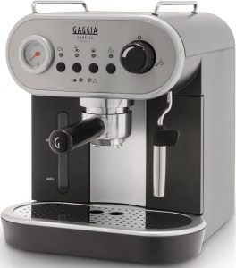 Gaggia Carezza; handmatig bedienbaar koffiezetapparaat.