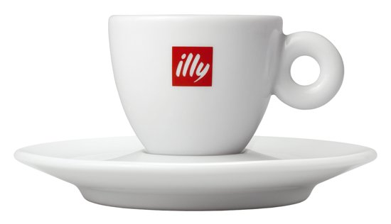 Illy Espresso Kop en Schotel