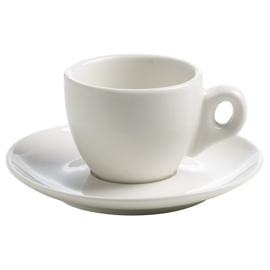 Maxwell & Williams White Basics Espressokop en schote