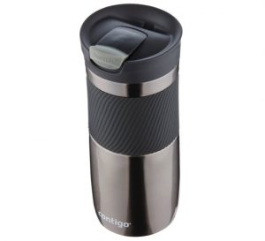 Contigo Byron Thermos beker - SNAPSEAL- 470 ml - Gunmetal thermosfles