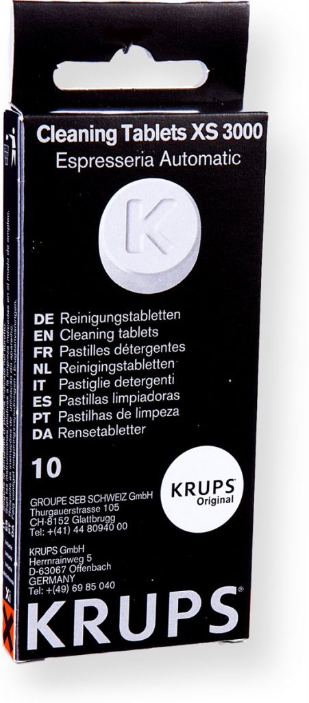 Krups reinigingstabletten Krups reinigingstabletten