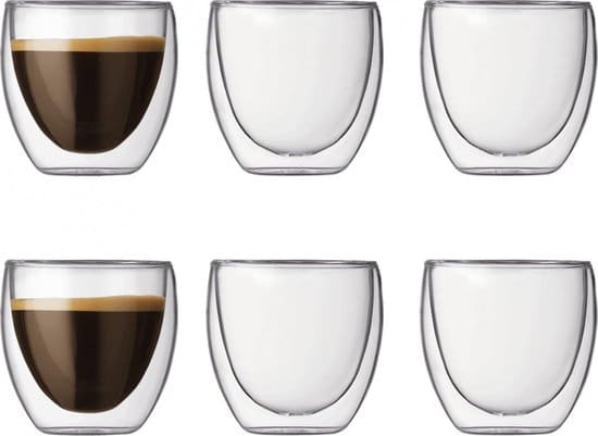 Bodum Pavina espresso glas