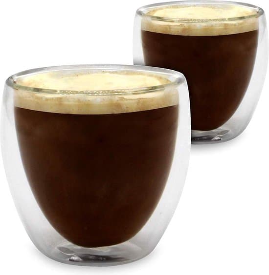 Umigal dubbelwandig espresso glas