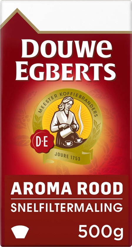 Douwe Egberts Aroma Rood Filterkoffie Douwe Egberts Aroma Rood Filterkoffie