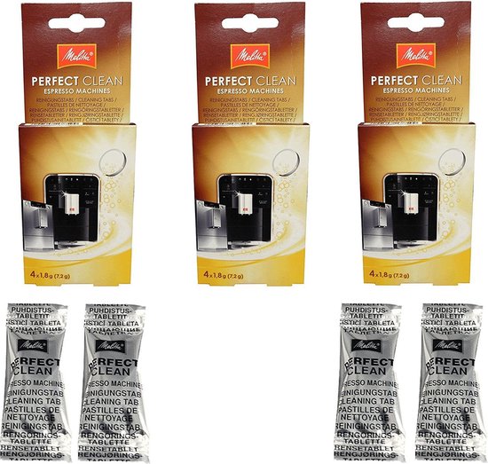 Melitta reinigingstabletten - 12 stuks