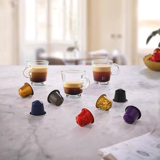 Nespresso cups samenstelling