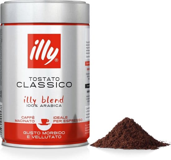 illy Classico gemalen Espressokoffie illy Classico gemalen Espressokoffie