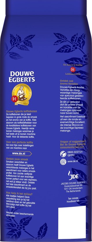 Douwe Egberts Décaf Koffiebonen Douwe Egberts Décaf Koffiebonen