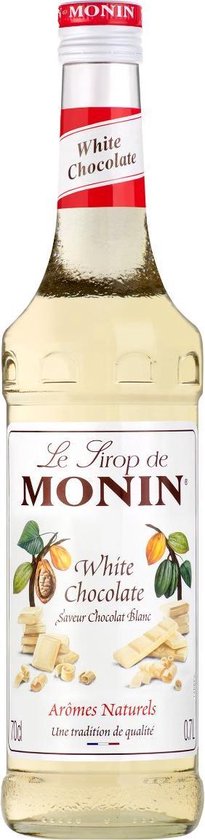 Monin Vanille SUIKERVRIJ Koffiesiroop 70cl Monin Vanille SUIKERVRIJ Koffiesiroop 70cl