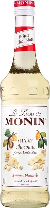 Monin Vanille SUIKERVRIJ Koffiesiroop 70cl