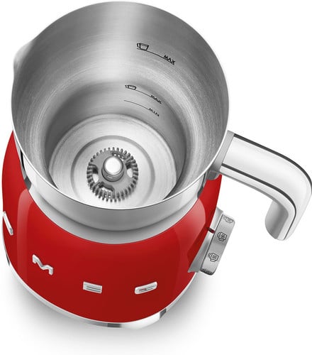 Smeg melkopschuimer rood Smeg melkopschuimer rood