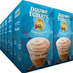 Douwe Egberts Verwenkoffie Latte Macchiato Oploskoffie Douwe Egberts Verwenkoffie Latte Macchiato Oploskoffie