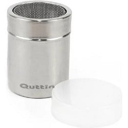 Quttin cacaostrooier RVS zilver Quttin cacaostrooier RVS zilver