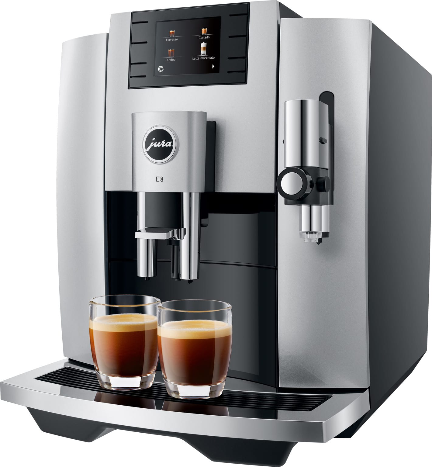 Jura E8 koffiespecialiteiten