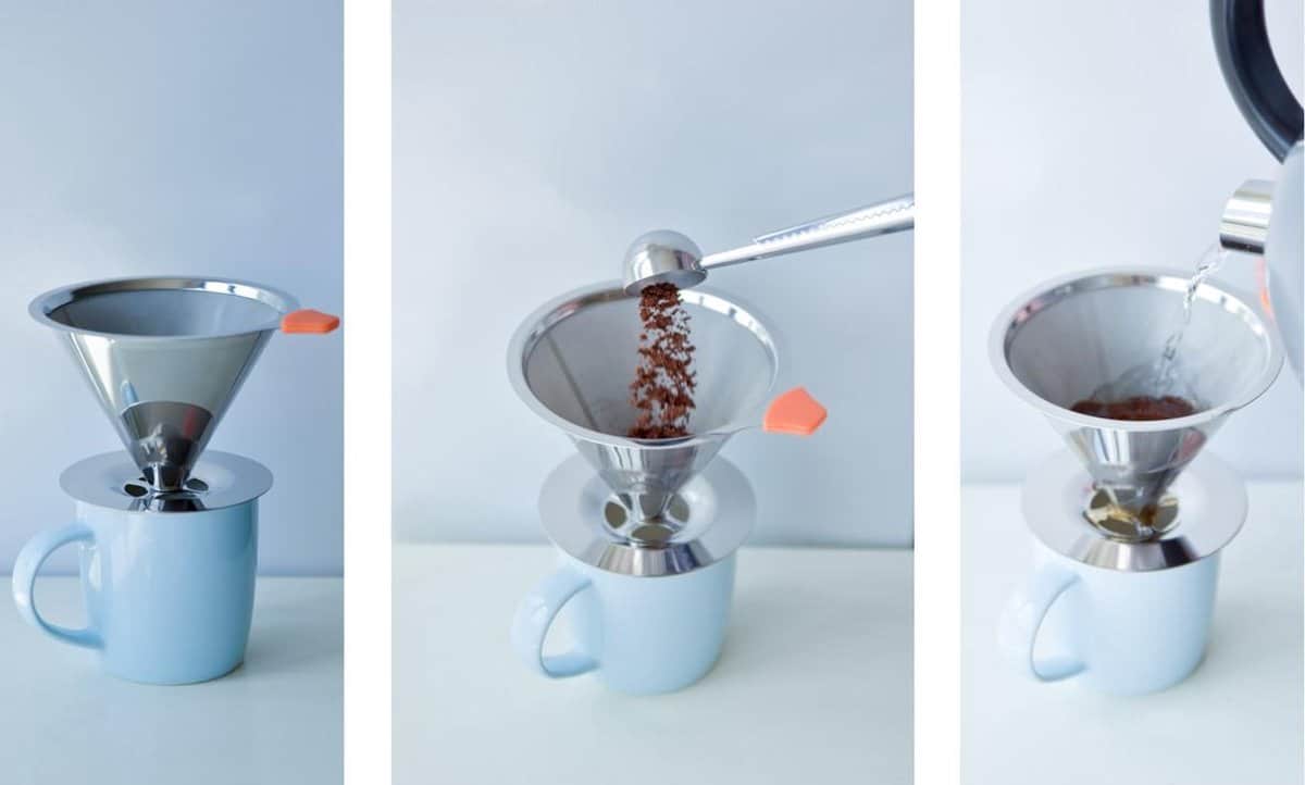 Soort koffiefilterhouder Soort koffiefilterhouder