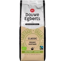 Douwe Egberts instant classic Fairtrade