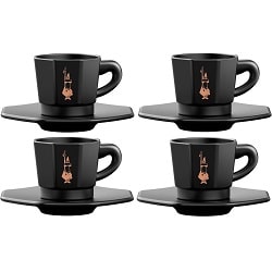 Bialetti Perfetto Espresso Kopjes en Schotels Bialetti Perfetto Espresso Kopjes en Schotels