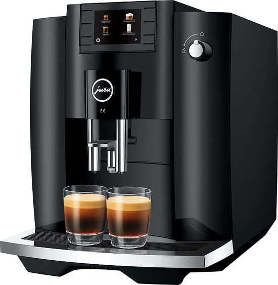 JURA E6 - Piano Black (EC) - Model 2022 - volautomatische espressomachine