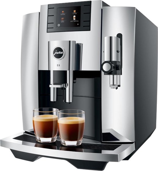 JURA koffiemachine E8 Chroom 2020 EB