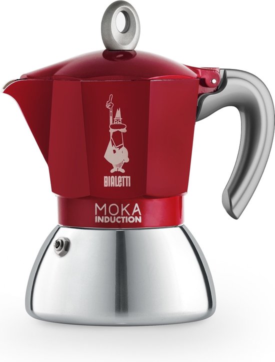 Bialetti Moka Induction - Rood