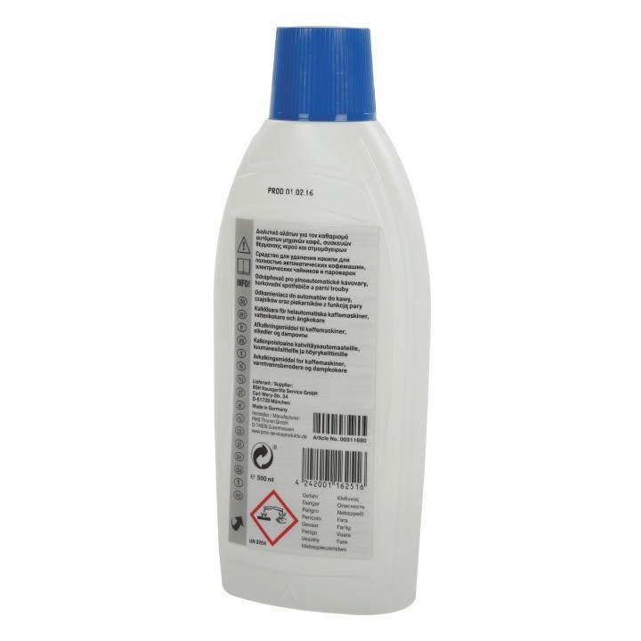 SIEMENS Vloeibare Ontkalker - 500ml